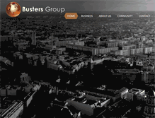 Tablet Screenshot of bustersgroup.com